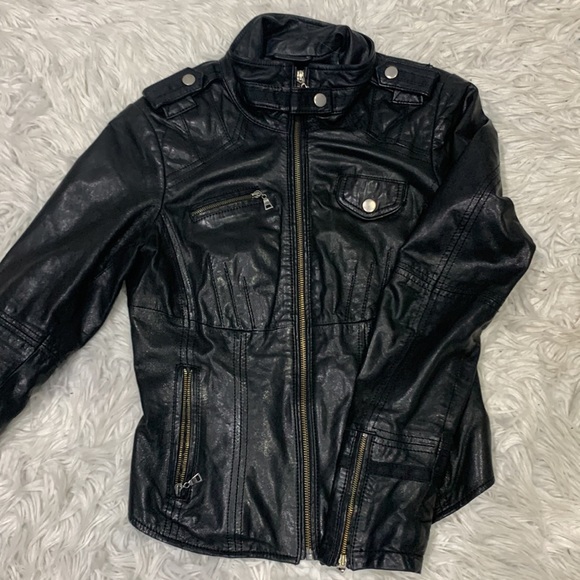 Authentic leather jacket size 3XS - Picture 4 of 4
